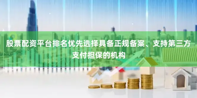 股票配资平台排名优先选择具备正规备案、支持第三方支付担保的机构